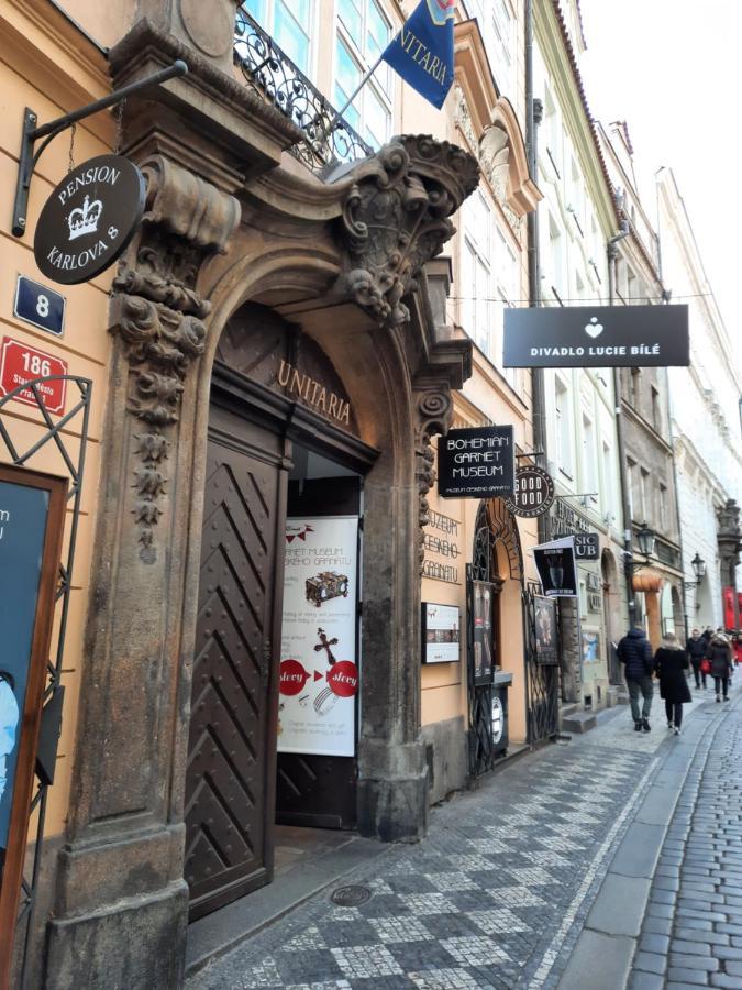Pension Karlova Prag Eksteriør billede